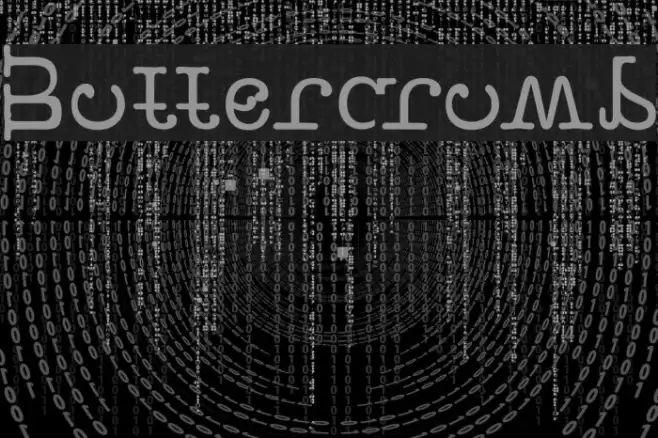 Buttercrumb Font examples