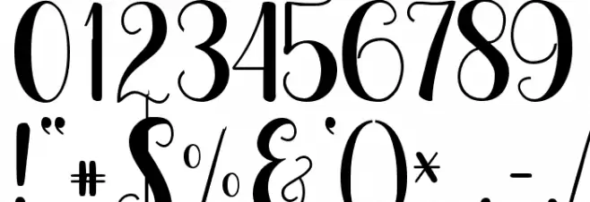 Buttercup Sample Font OTHER CHARS