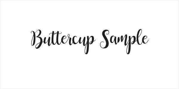 Buttercup Sample Logo