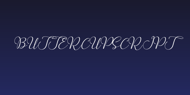 ButtercupScript Social Header