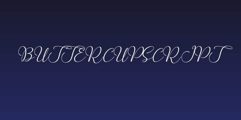 ButtercupScript Social Header