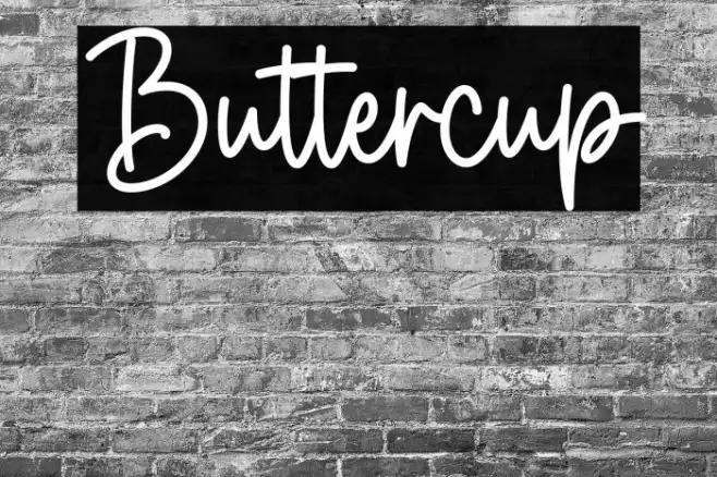Buttercup Example 1