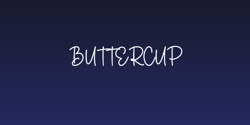 Buttercup Social Header