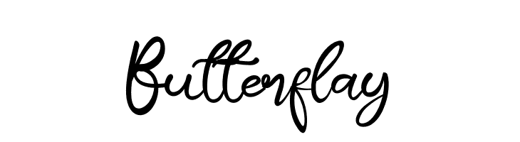 Butterflay  Frei Schriftart Herunterladen