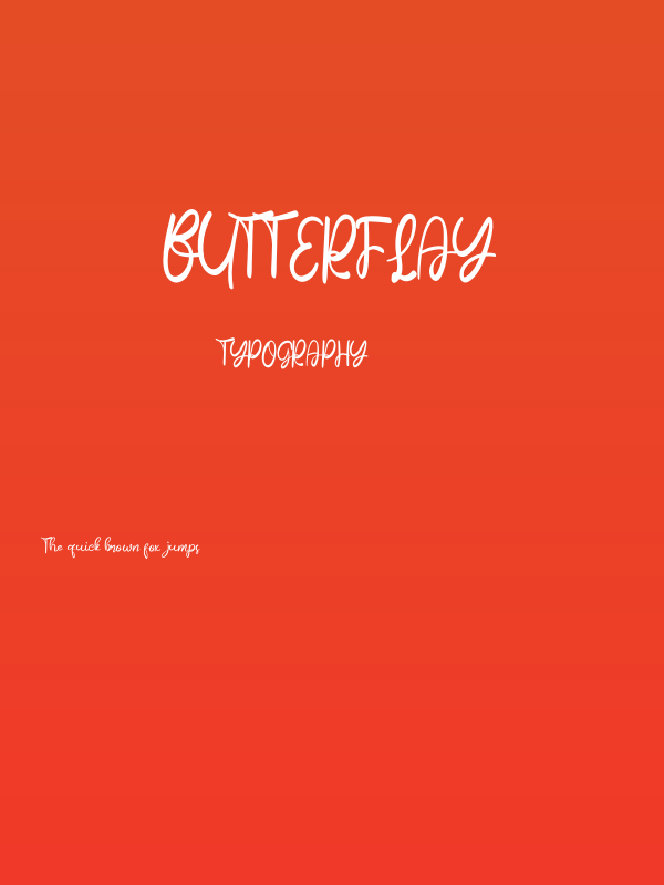 Butterflay Poster