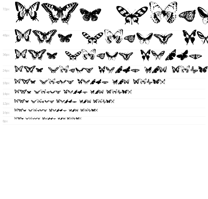 Butterflies by Darrian Waterfall