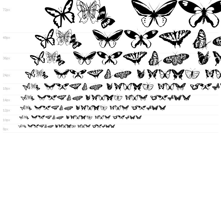 Butterflies Waterfall