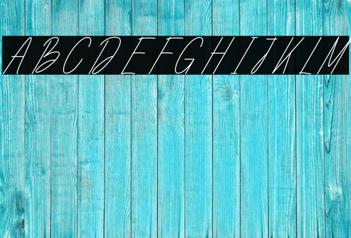 Butterfloo Шрифта examples