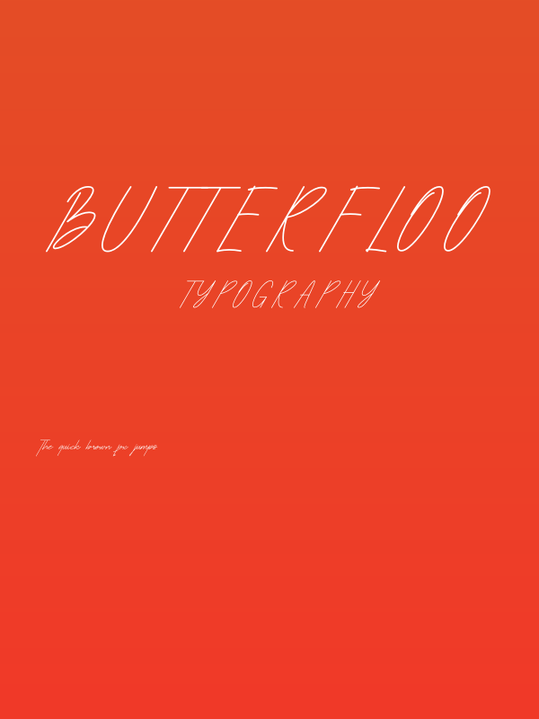 Butterfloo Poster