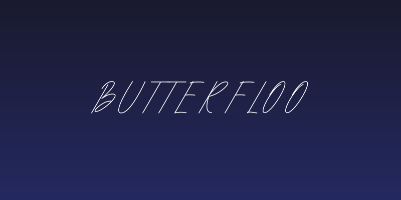 Butterfloo Social Header