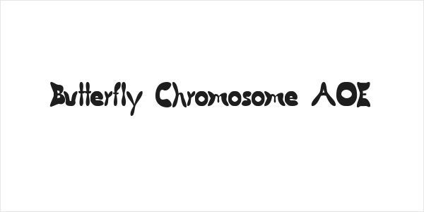 Butterfly Chromosome AOE Logo