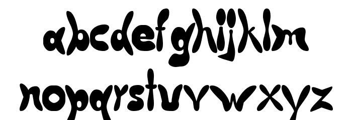 Butterfly Chromosome AOE Font LOWERCASE