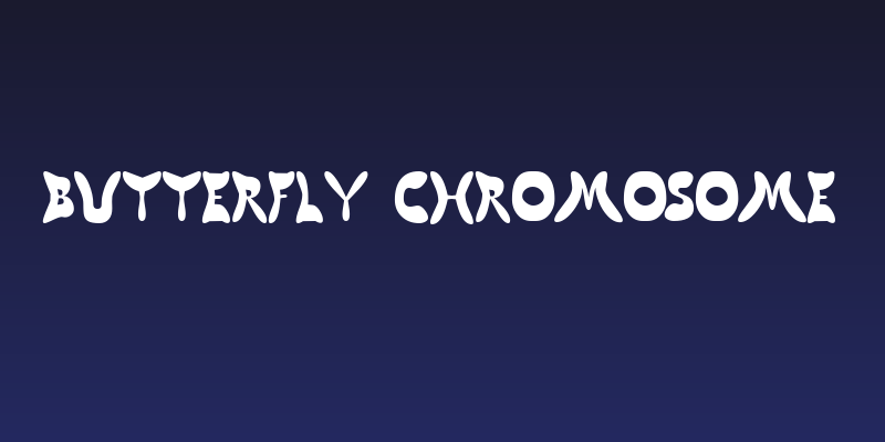 Butterfly Chromosome Social Header