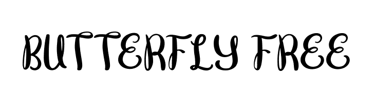 Butterfly FREE  les polices de caractères gratuit tlcharger