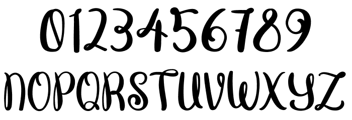 Butterfly FREE Font OTHER CHARS