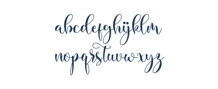 Butterfly Garden Lowercase