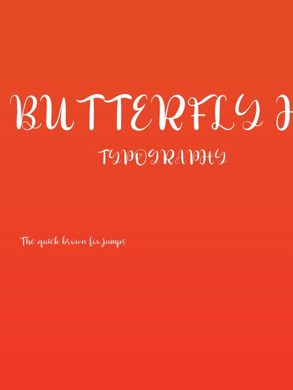 Butterfly Holiday Poster