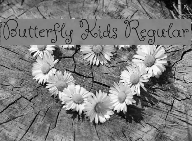 Butterfly Kids Regular Example 1