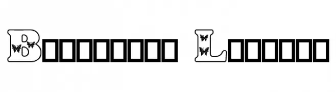 Butterfly Letters  Fuentes Gratis Descargar