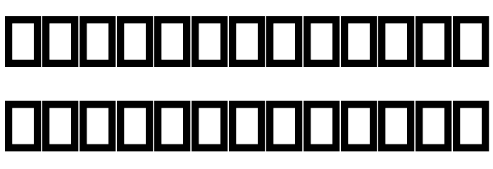 Butterfly Letters Font LOWERCASE