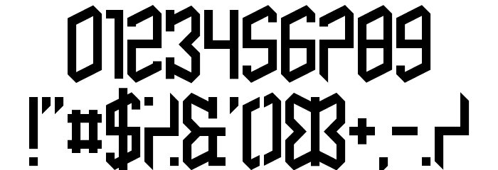 Butterfly Reflect Regular Font OTHER CHARS