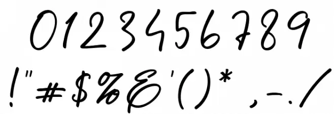 Butterfly Serenade Regular Polices AUTRES CHARS