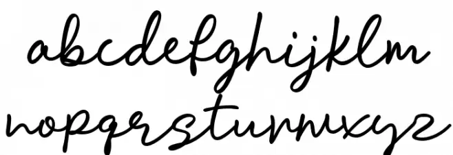 Butterfly Serenade Regular Polices MINUSCULES