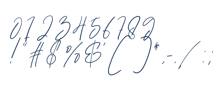 Butterfly Signature Other Characters