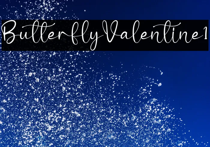 Butterfly Valentine1 Example 1