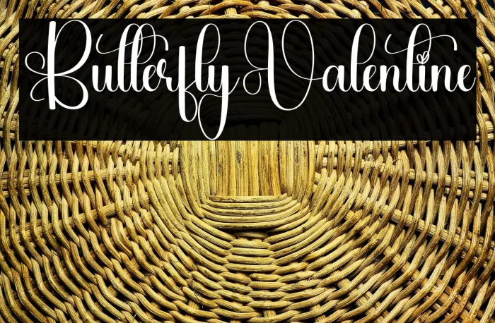 Butterfly Valentine Example 2