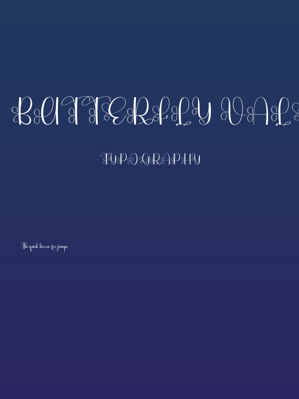 Butterfly Valentine Poster