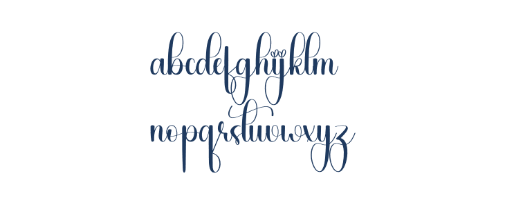 Butterfly Valentine Lowercase
