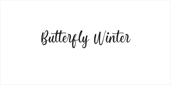 Butterfly Winter Logo