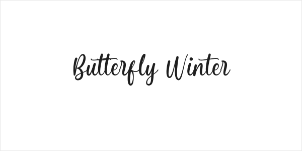 Butterfly Winter Logo