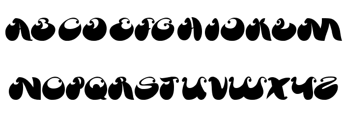Butterfly Font LOWERCASE