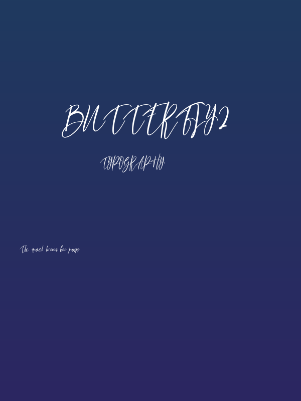 Butterfly2 Poster