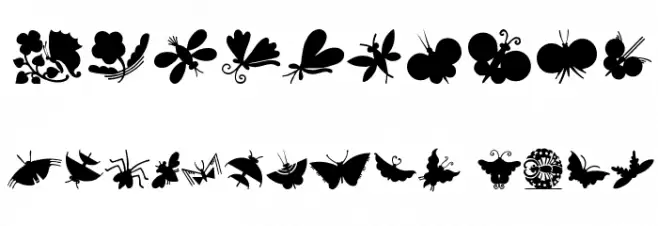 ButterflyAndCo Font OTHER CHARS