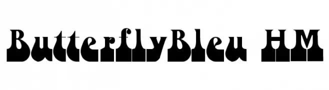 ButterflyBleu HM  Descarca Fonturi Gratis