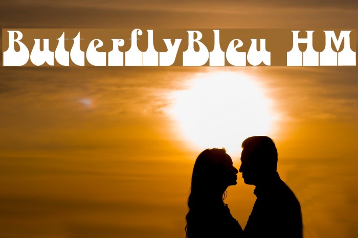 ButterflyBleu HM Font examples
