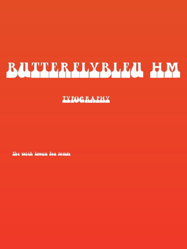 ButterflyBleu HM Poster