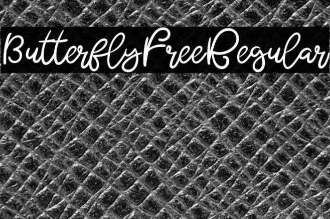 ButterflyFreeRegular Example 1
