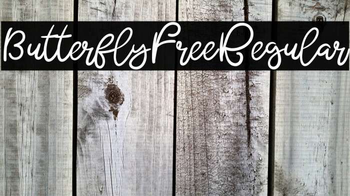 ButterflyFreeRegular Example 2