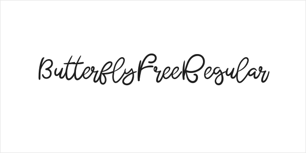 ButterflyFreeRegular Logo