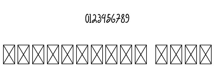 Butterflyna Demo Font OTHER CHARS
