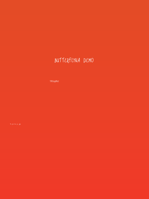 Butterflyna Demo Poster