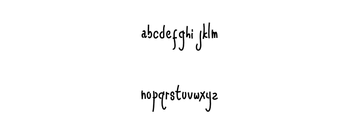 Butterflyna Demo Font LOWERCASE