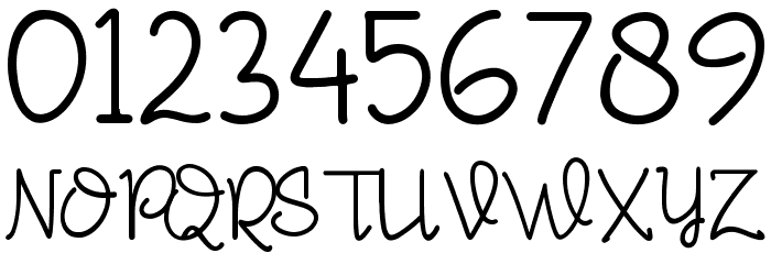 Butterland Font OTHER CHARS