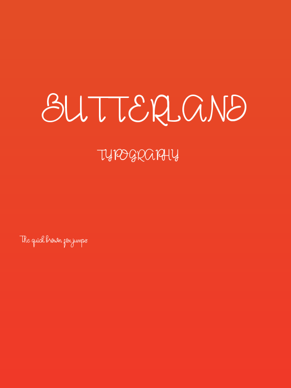 Butterland Poster