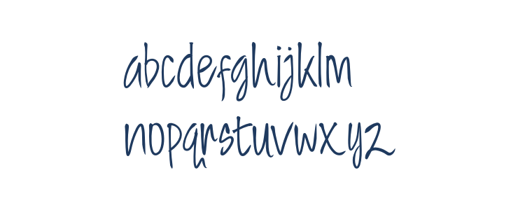 Butterlate Lowercase