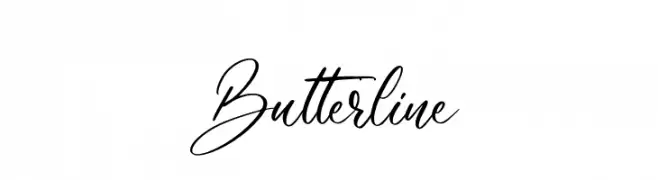 Butterline  les polices de caractères gratuit tlcharger